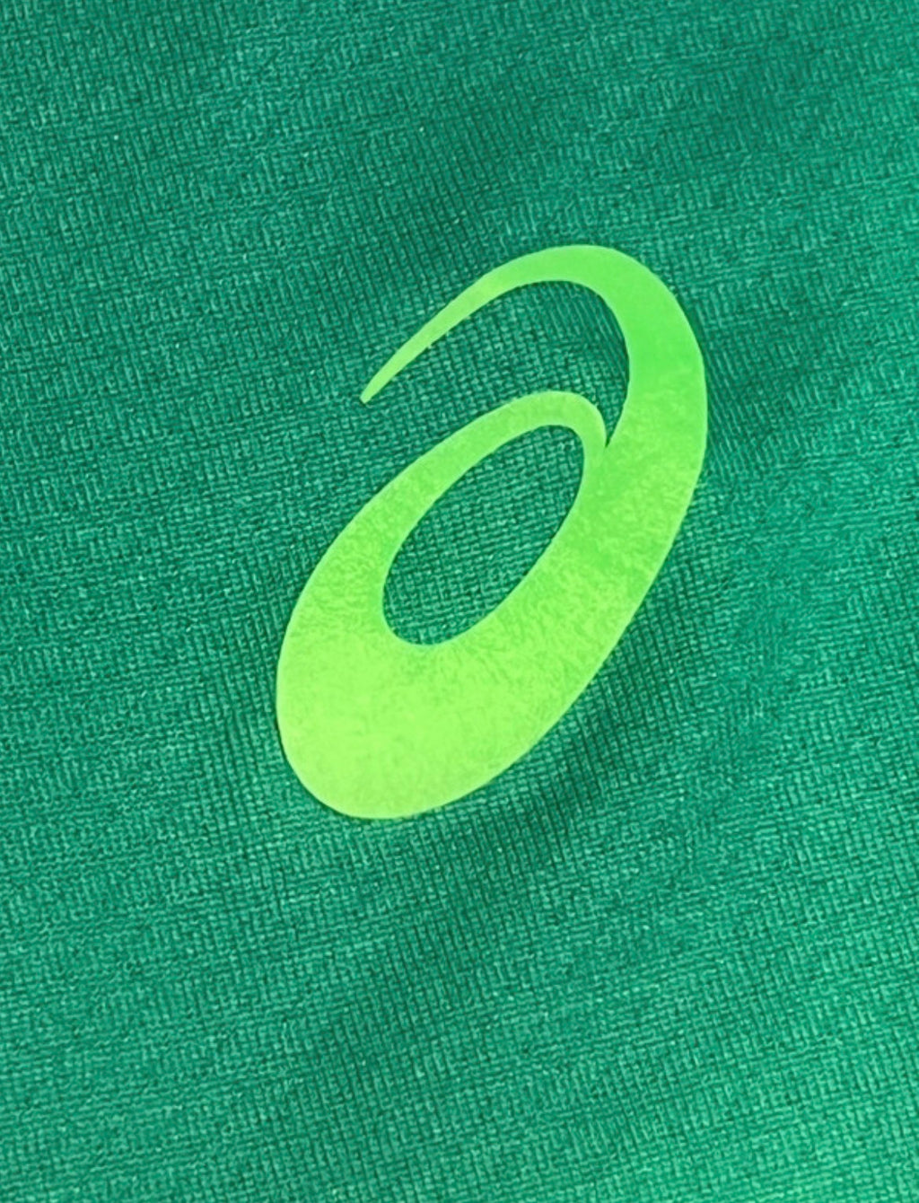 Green Asics Men’s Motiondry SS Running T Shirt