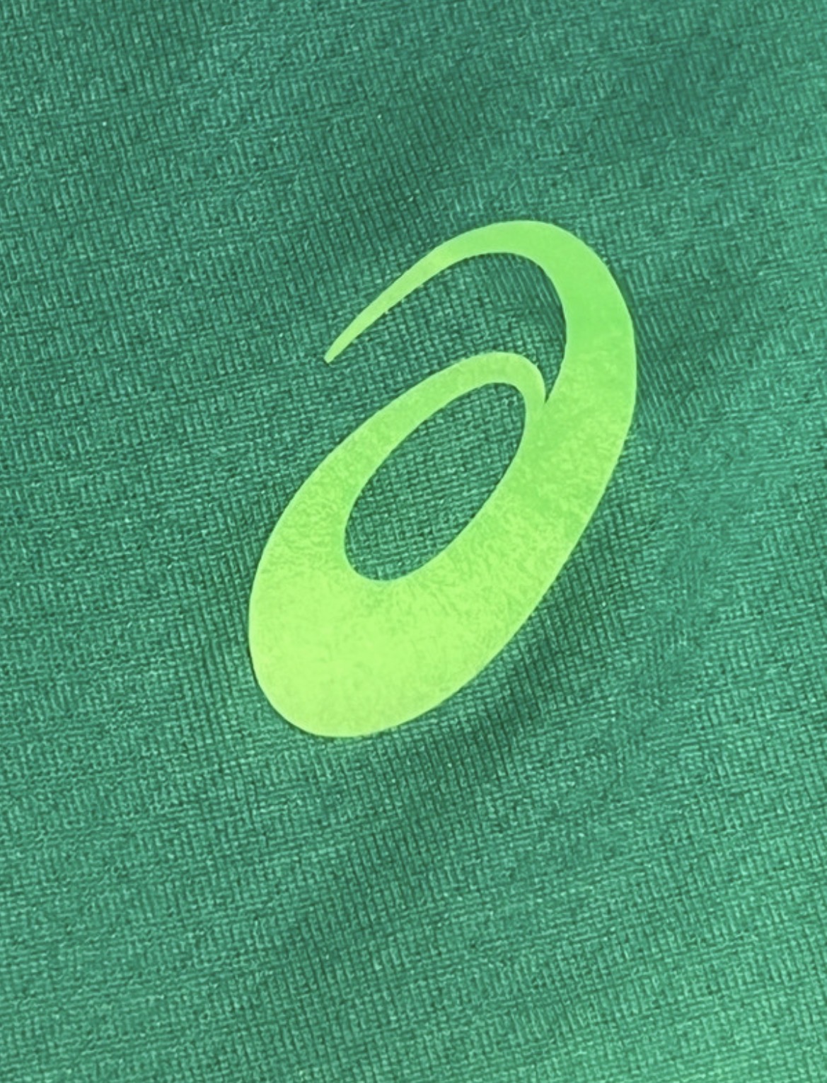 Green Asics Men’s Motiondry SS Running T Shirt