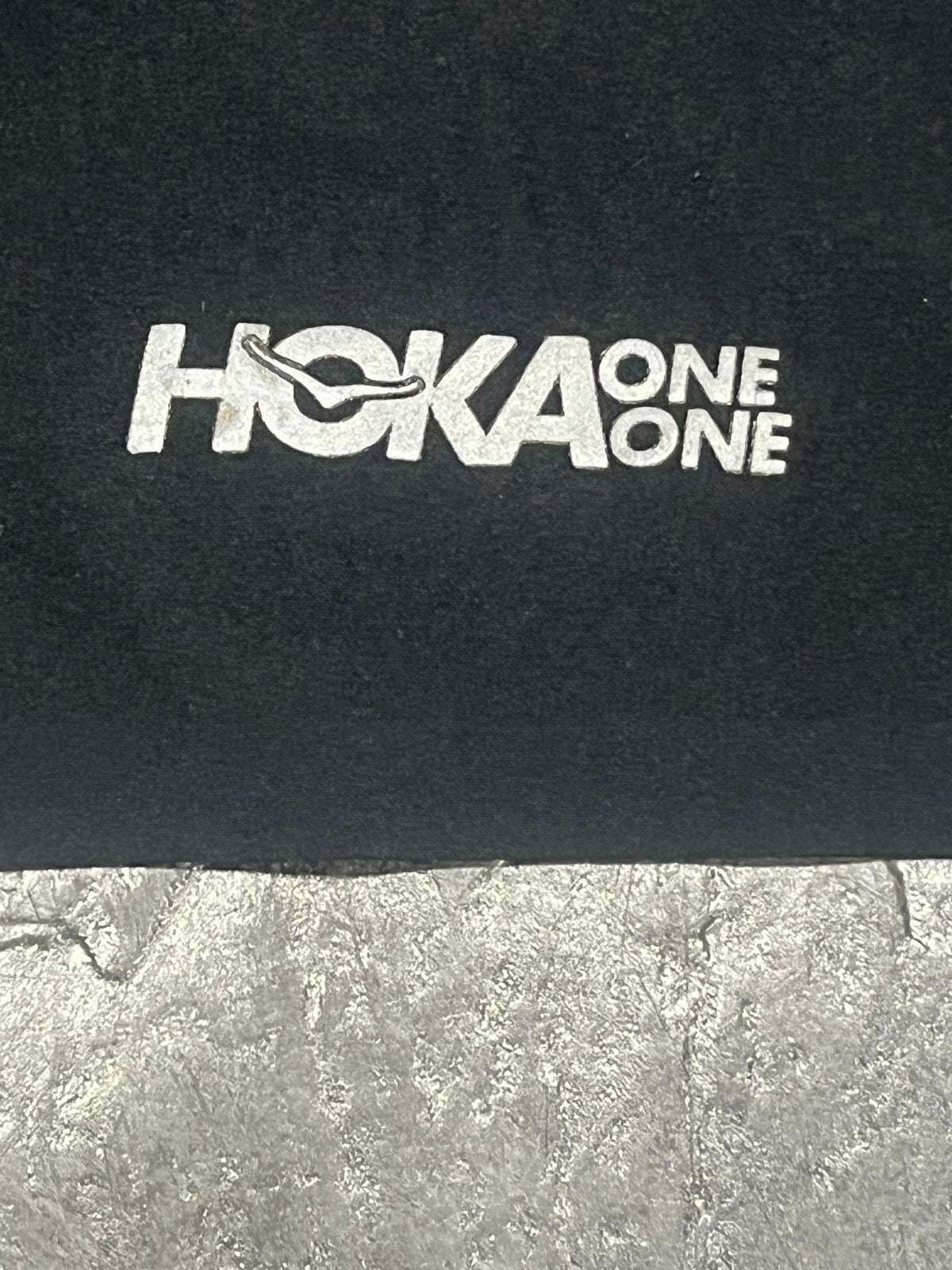 Black & White Hoka Men’s Glide 7” Running Shorts