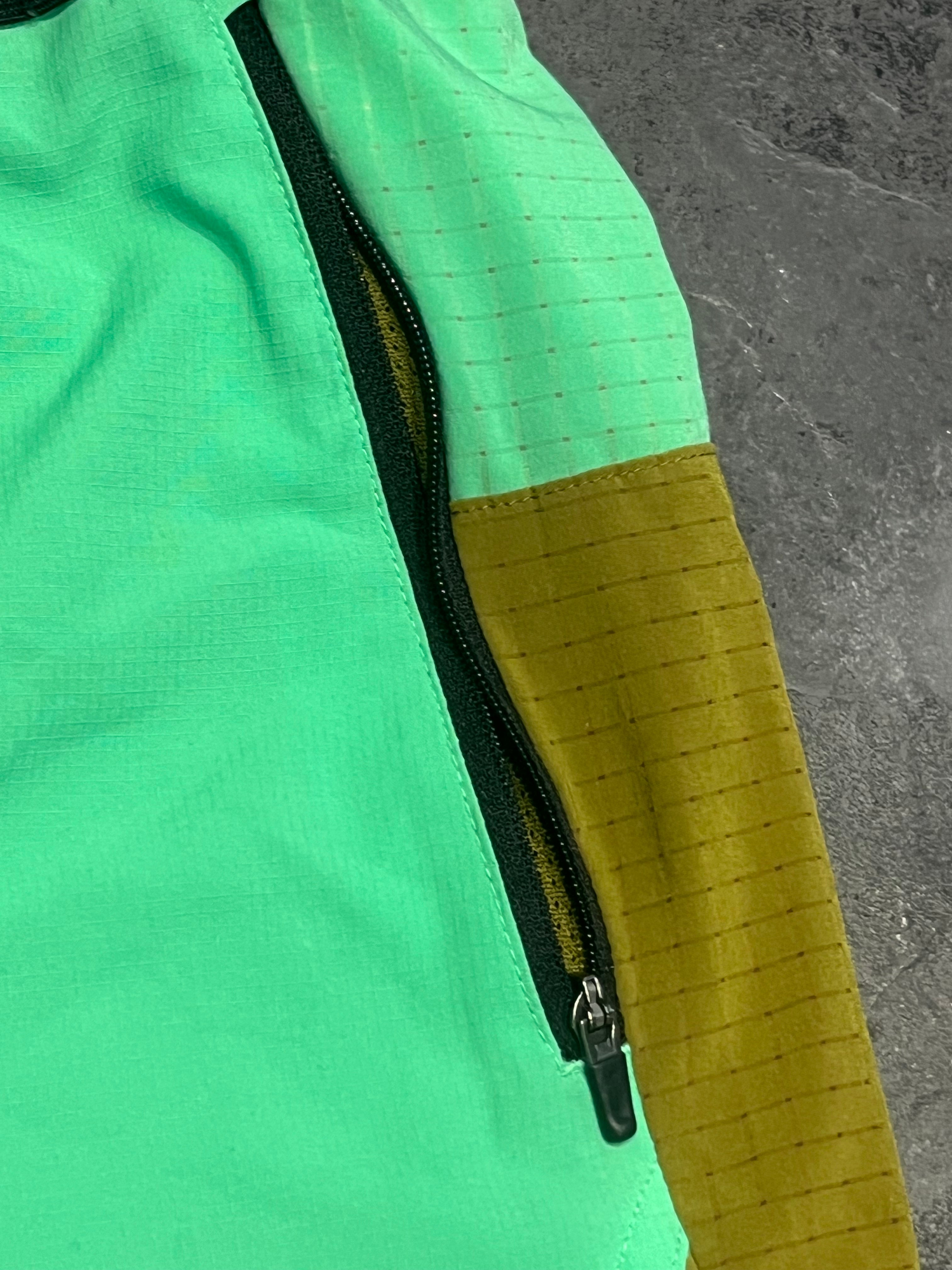 Mint Green & Olive Nike Men’s Dri Fi Trail 5” Brief Lined Running Shorts