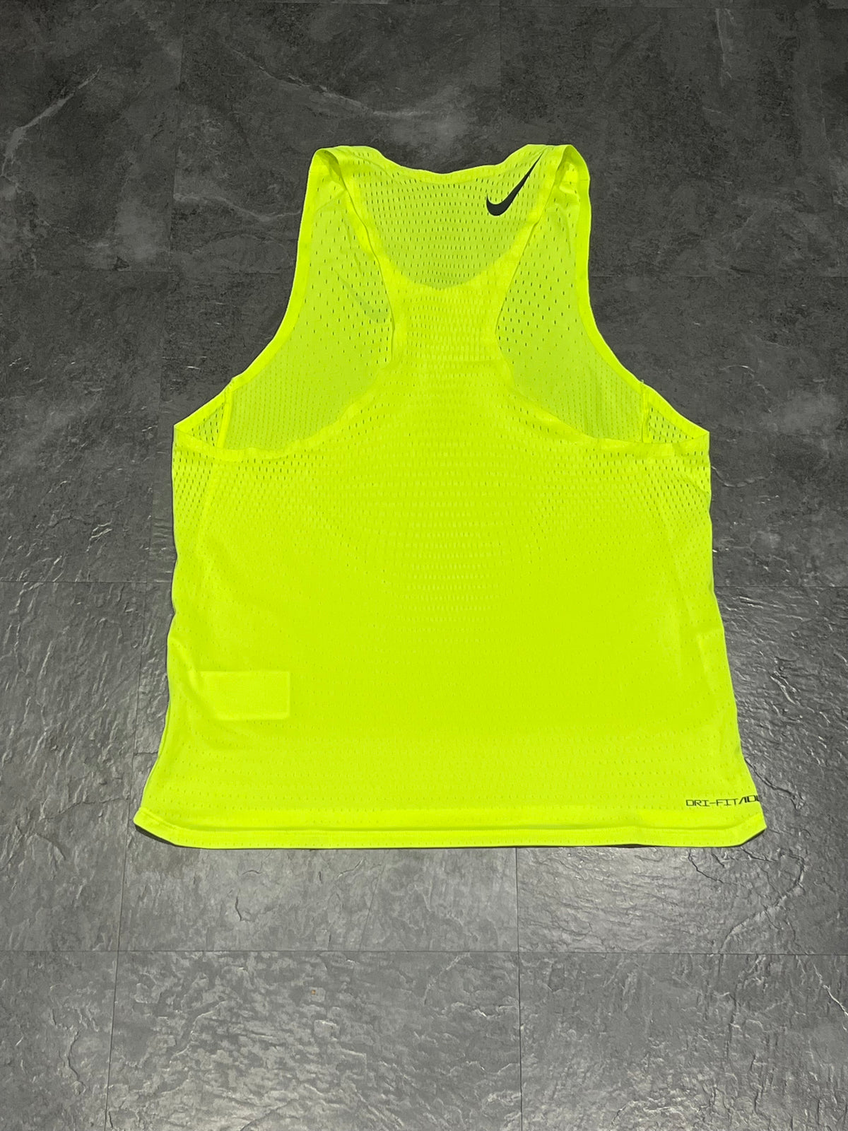 Volt Yellow Nike Men’s Dri Fit ADV Aeroswift Racing Singlet