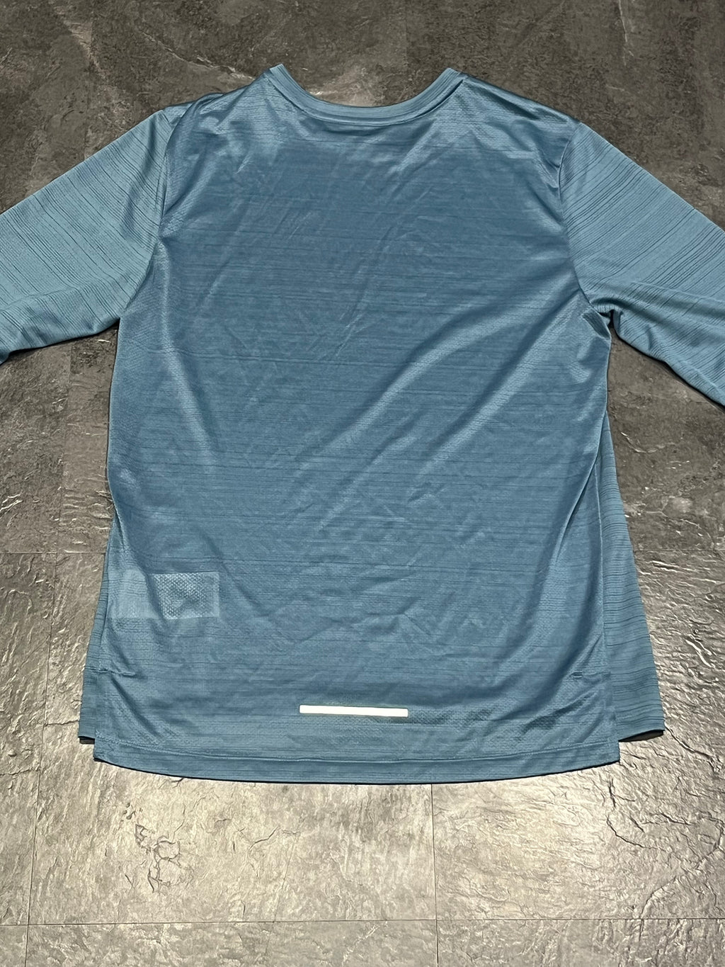 Blue Nike Men’s Dri Fit Miler Long Sleeve Running Top