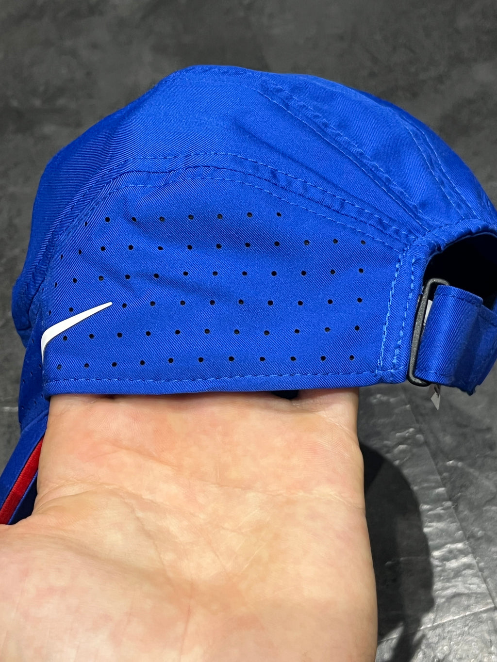 Blue Nike “Great Britain” Dri Fit Tailwind Running Cap - Unisex