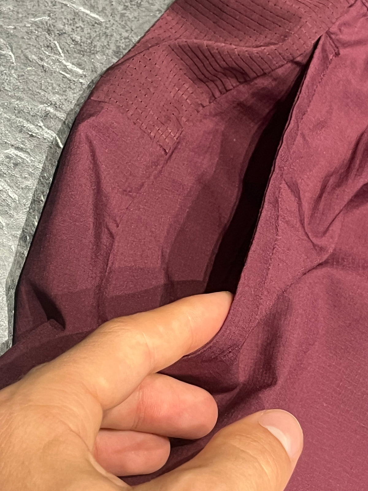 Dark Burgundy Nike Men’s Dri Fit Flex Stride 5” Brief Lined Running Shorts