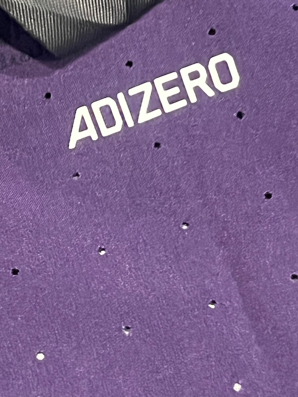 Purple Adidas Adizero Men’s Promo Racing Singlet