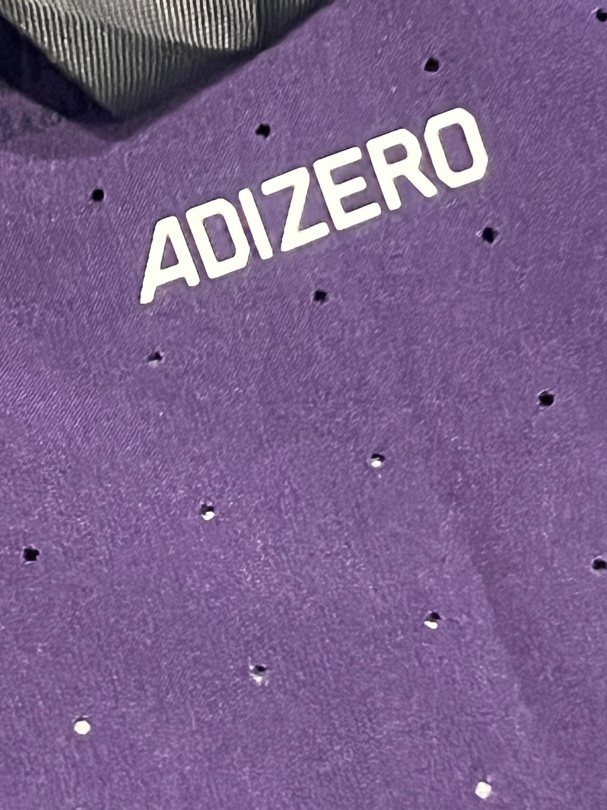 Purple Adidas Adizero Men’s Promo Racing Singlet