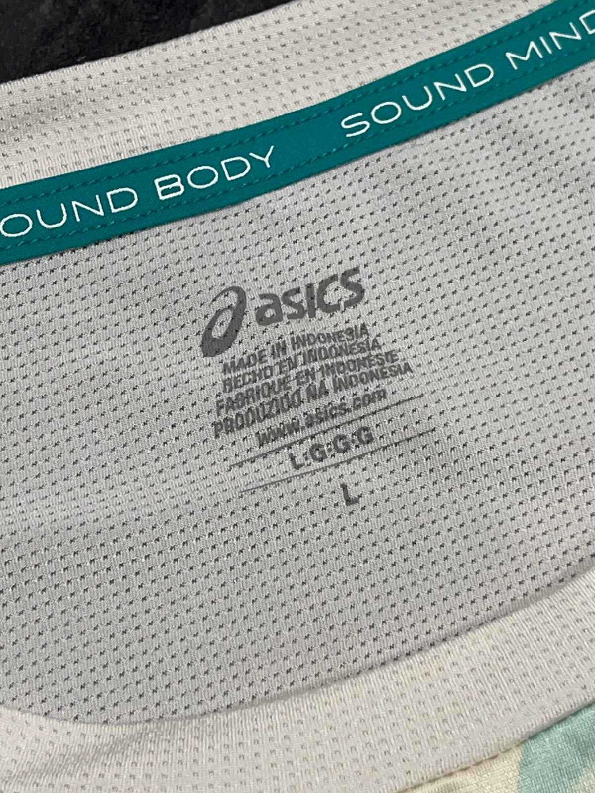 Asics All Over Print Men’s Actibreeze Road Running T Shirt