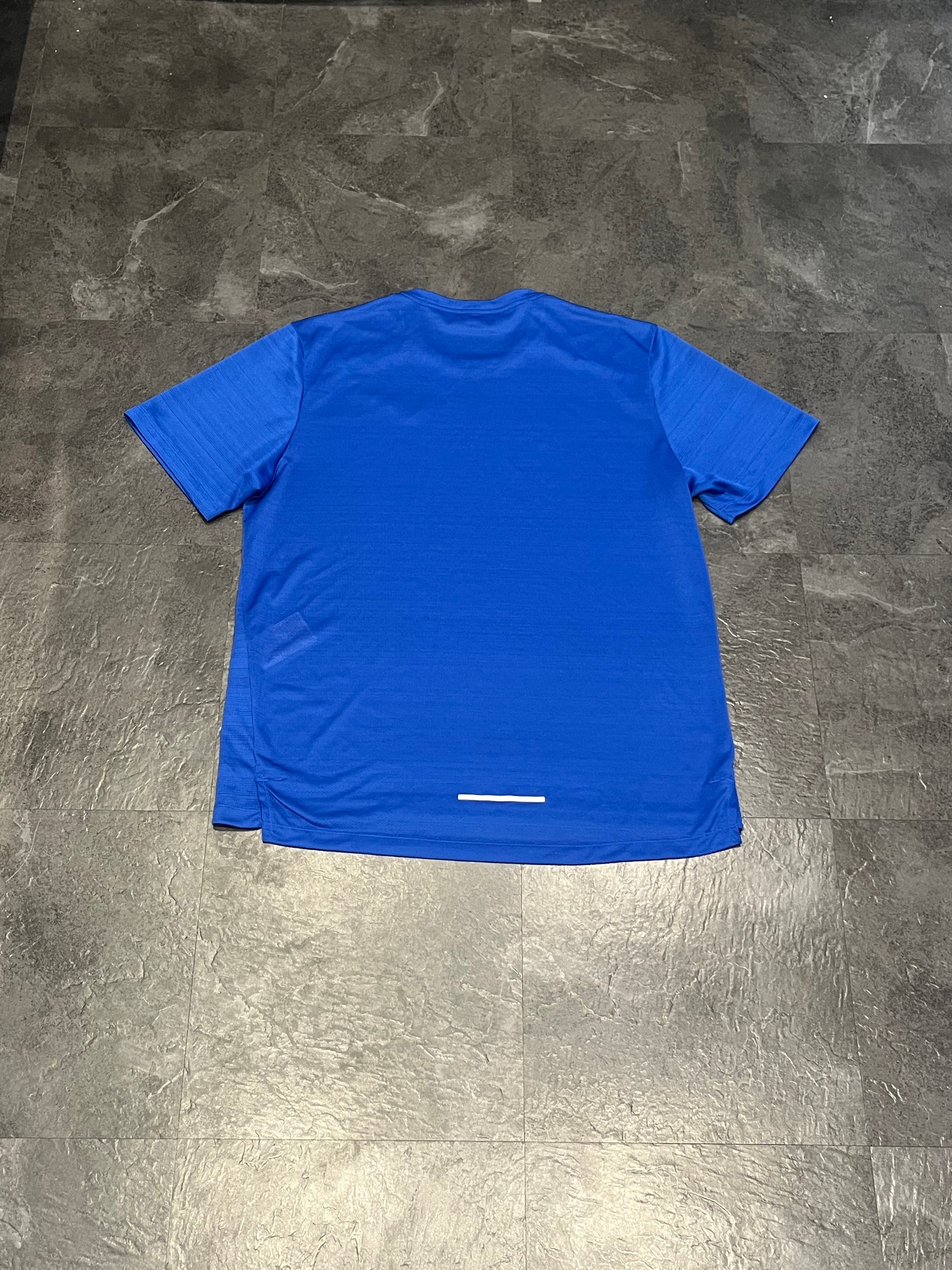 Blue Nike Men’s Dri Fit Miler Running T Shirt