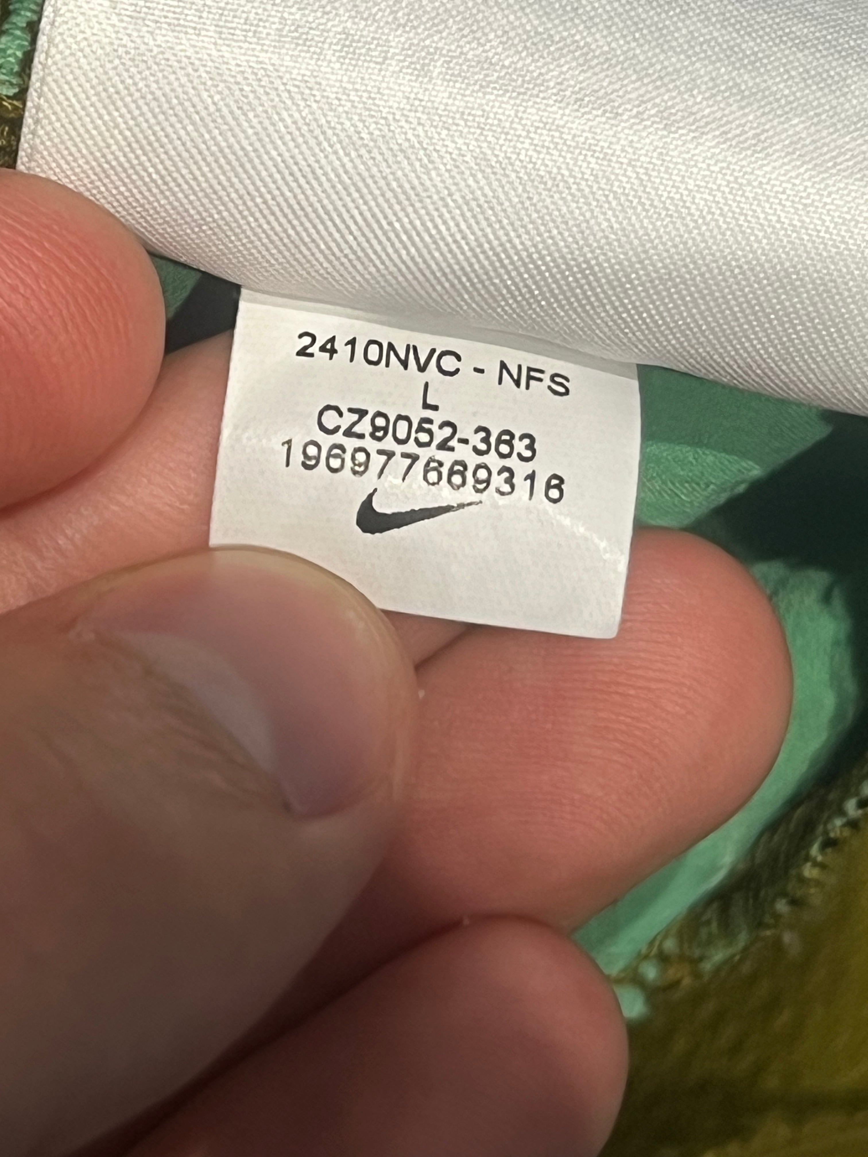 Mint Green & Olive Nike Men’s Dri Fi Trail 5” Brief Lined Running Shorts