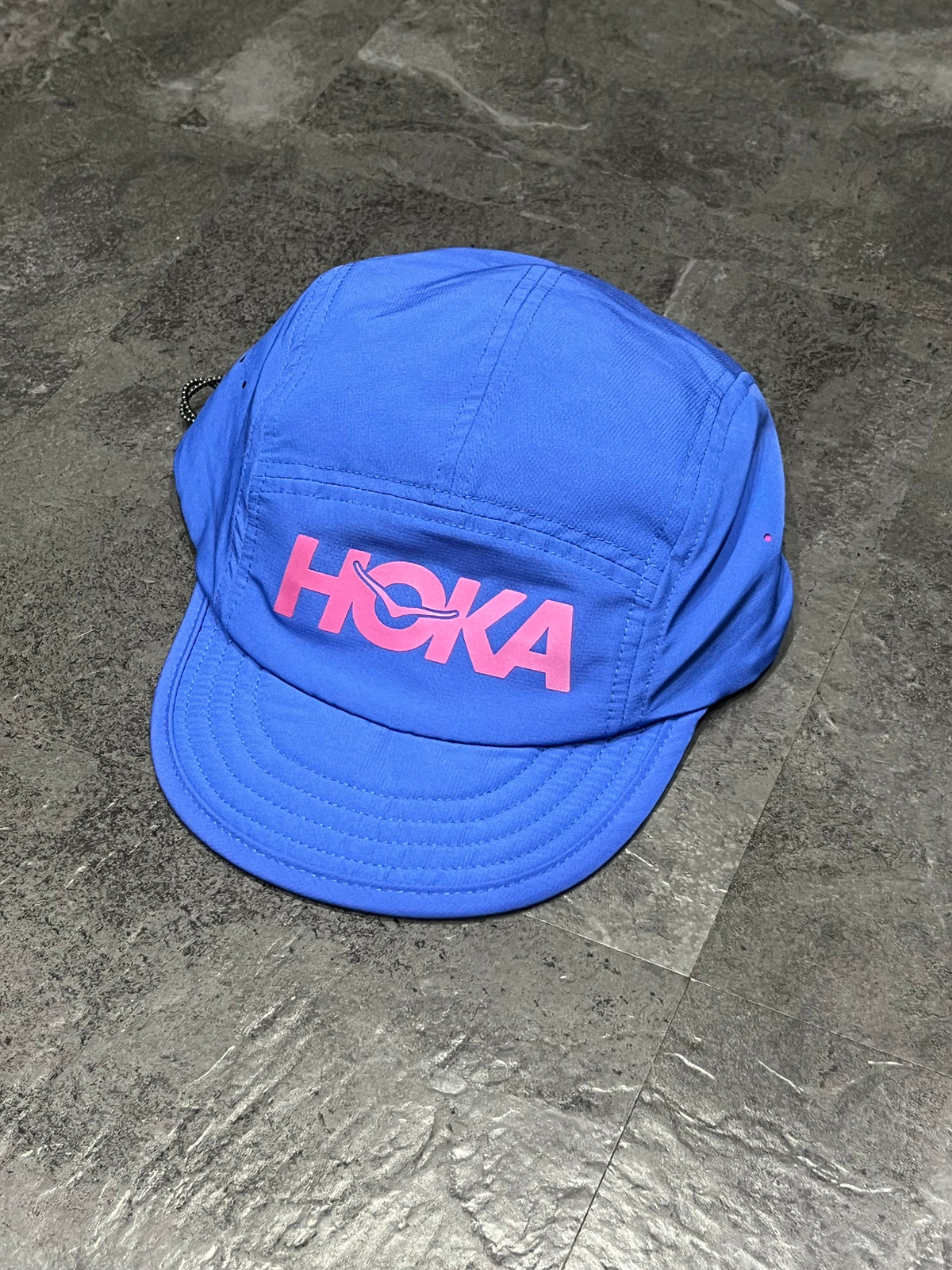Blue & Purple Hoka Unisex Packable Trail Running Cap