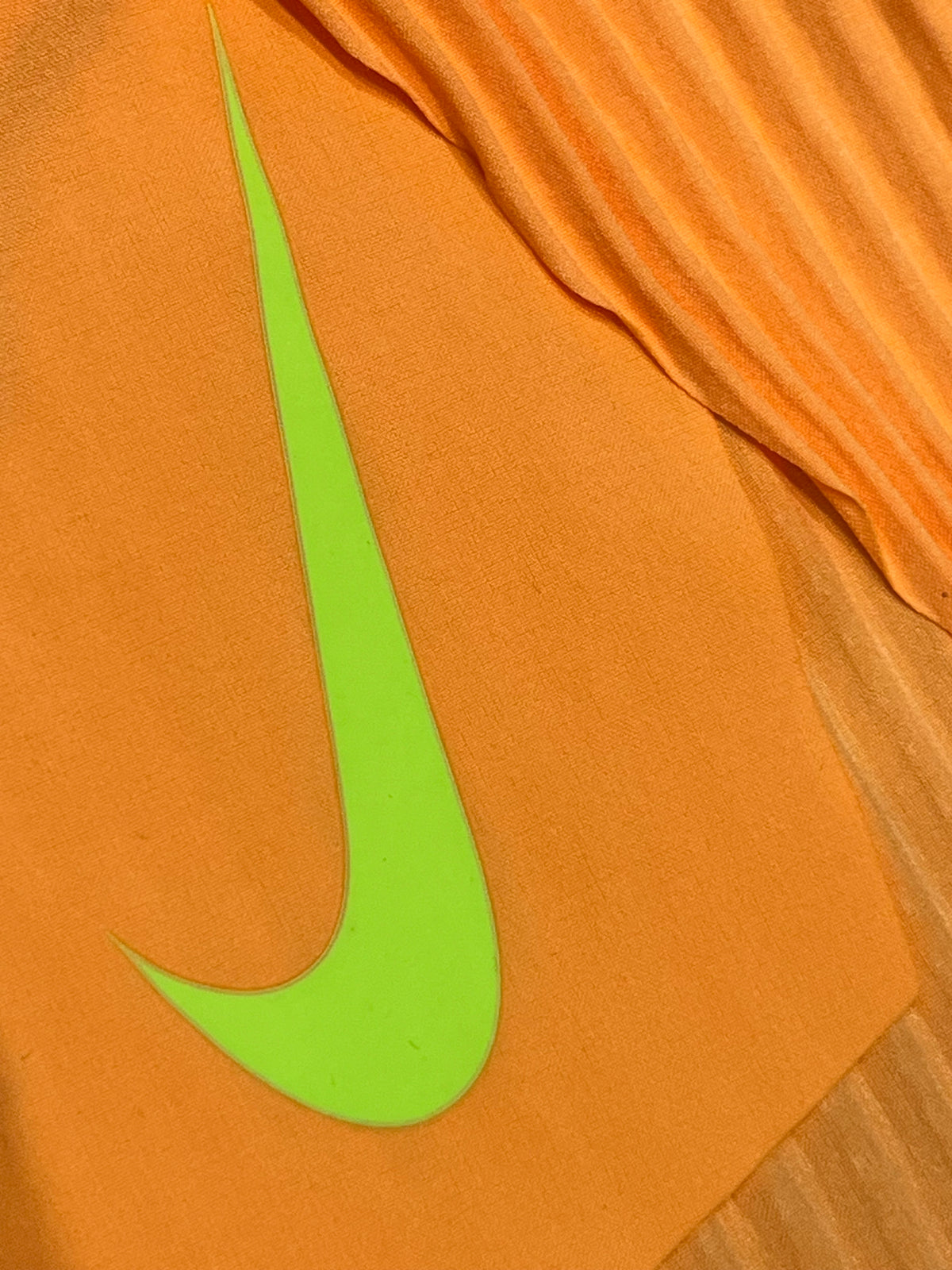 Orange & Ghost Green Nike Women’s Dri Fit ADV Aeroswift 3” Racing Split Shorts