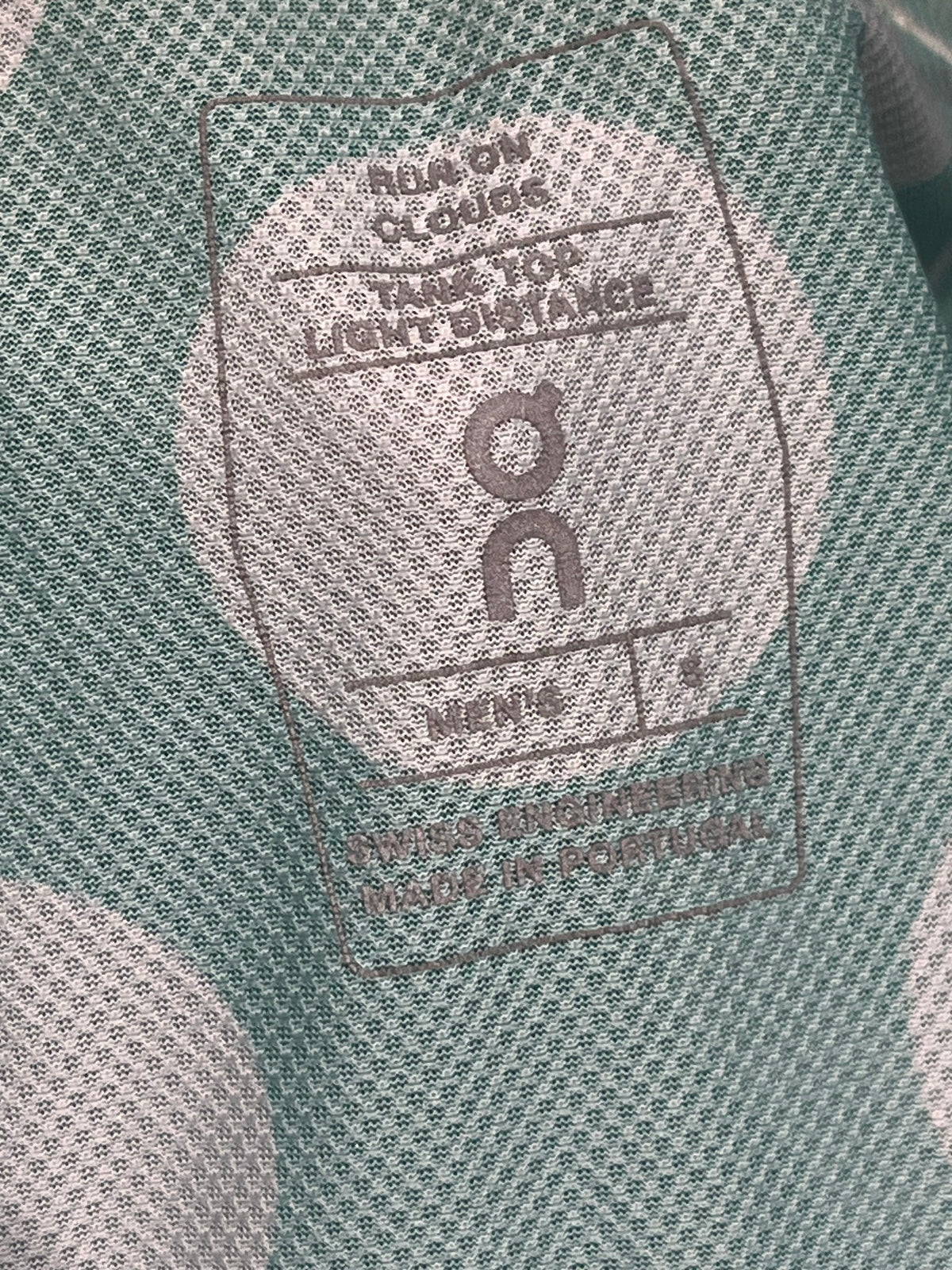 Green/White On X Distance Men’s Racing Singlet