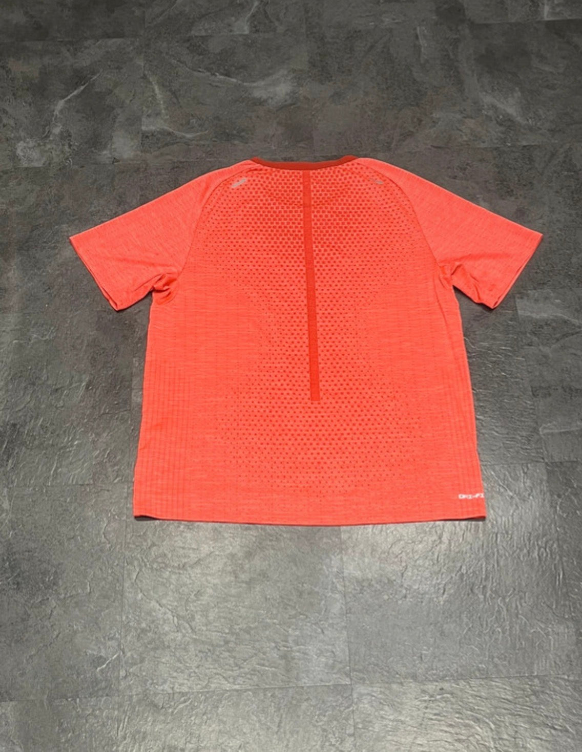 Red Nike Mens Dri Fit ADV Running T Shirt