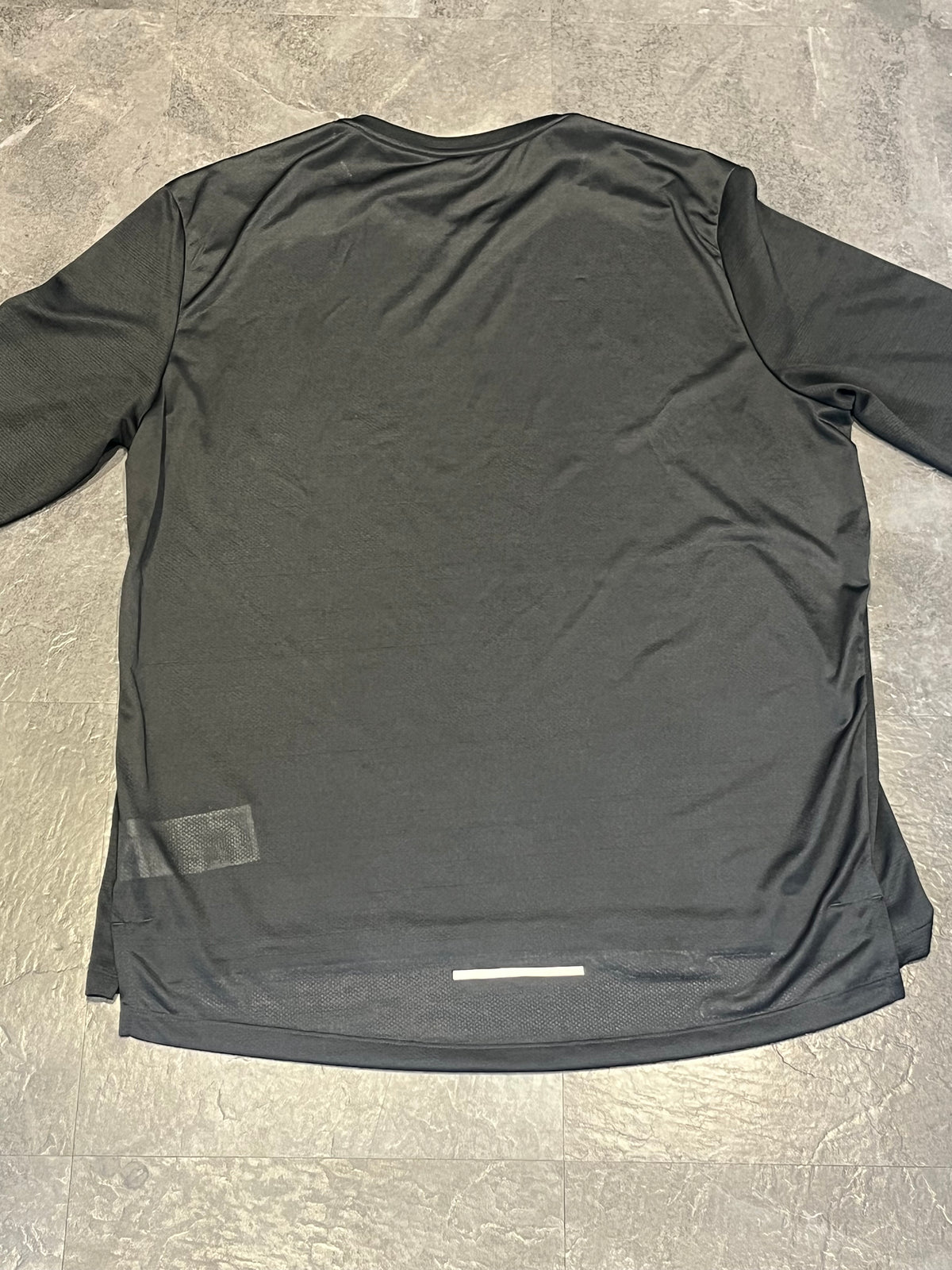 Black Nike Men’s Dri Fit Miler Running Long Sleeve Top
