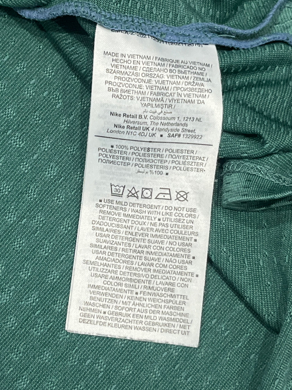 Green Nike Men’s Dri Fit ADV Running T Shirt