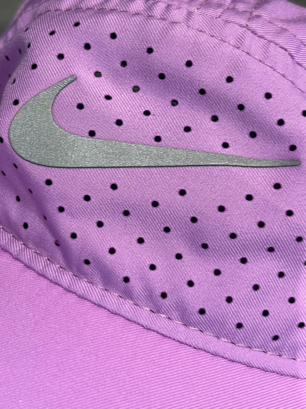 Purple Nike Dri Fit ADV Fly Running Cap - Unisex