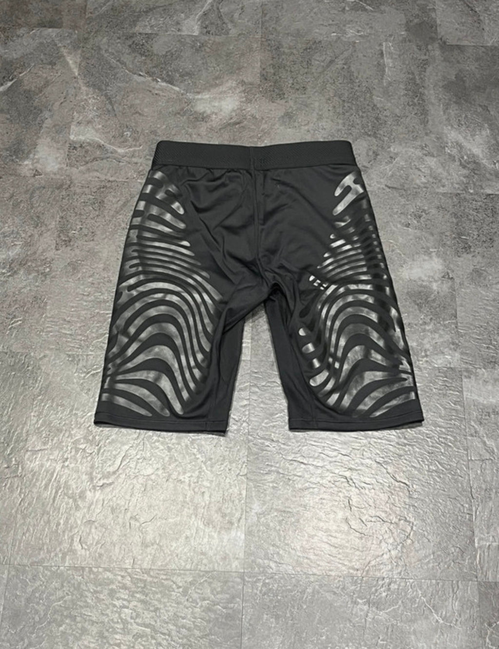 Black Adidas Adizero Men’s Rheon Control Racing 1/2 Tights