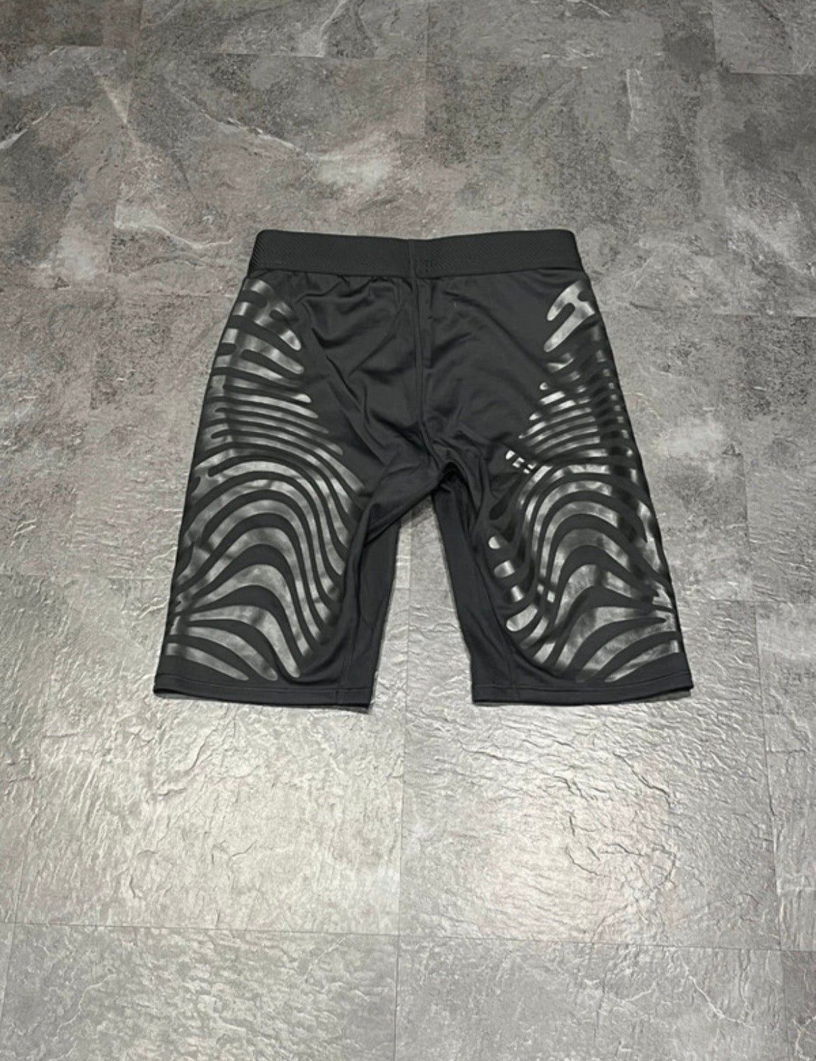 Black Adidas Adizero Men’s Rheon Control Racing 1/2 Tights