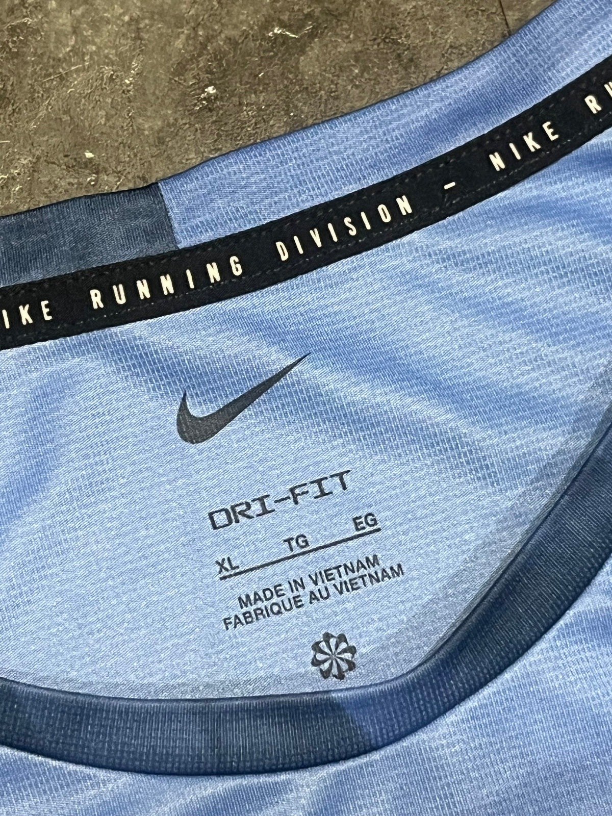 Blue Nike Men’s Dri Fit Running Division T Shirt