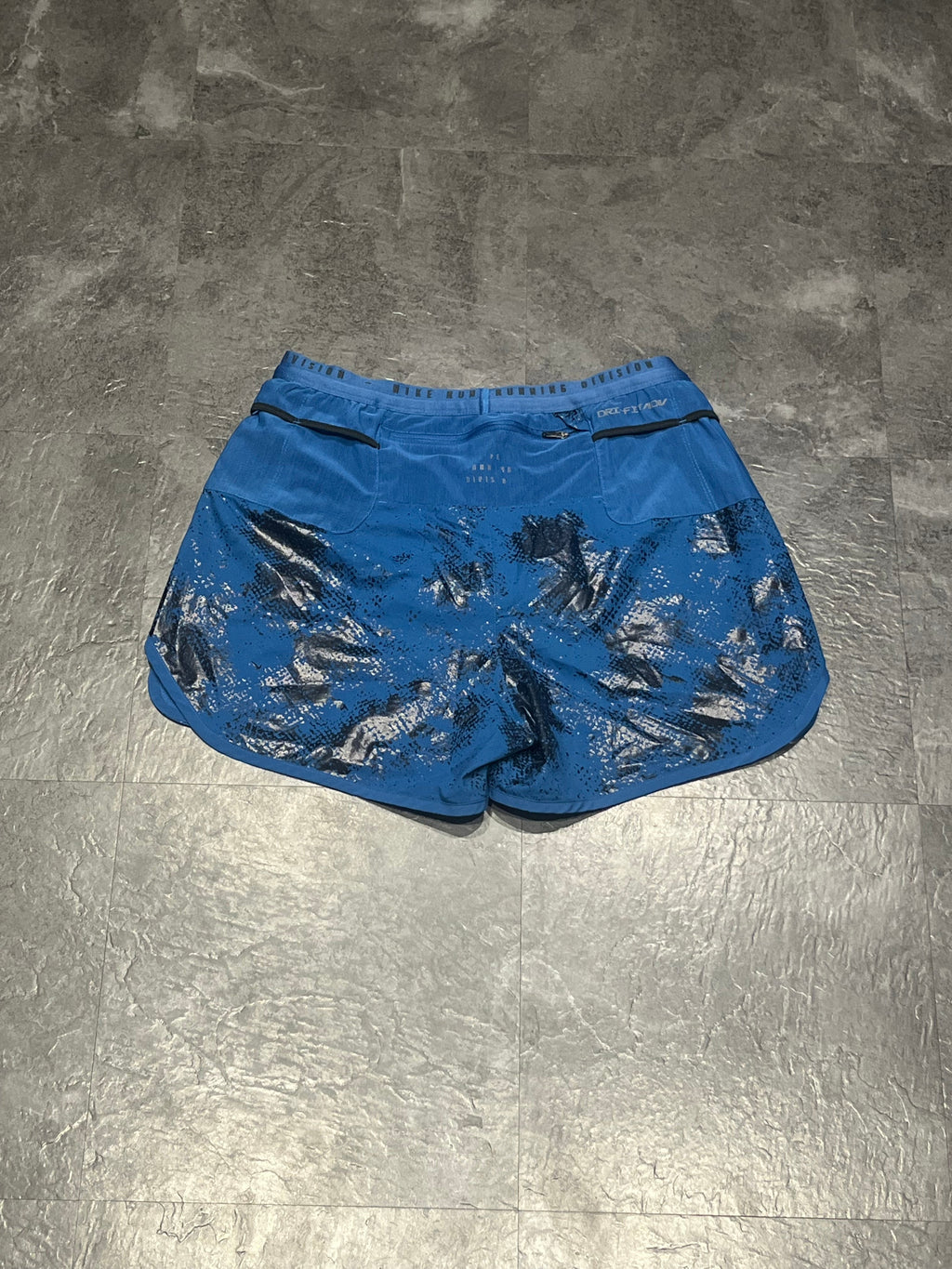 Blue & Black Nike Men’s Dri Fit ADV Running Division 4” Shorts