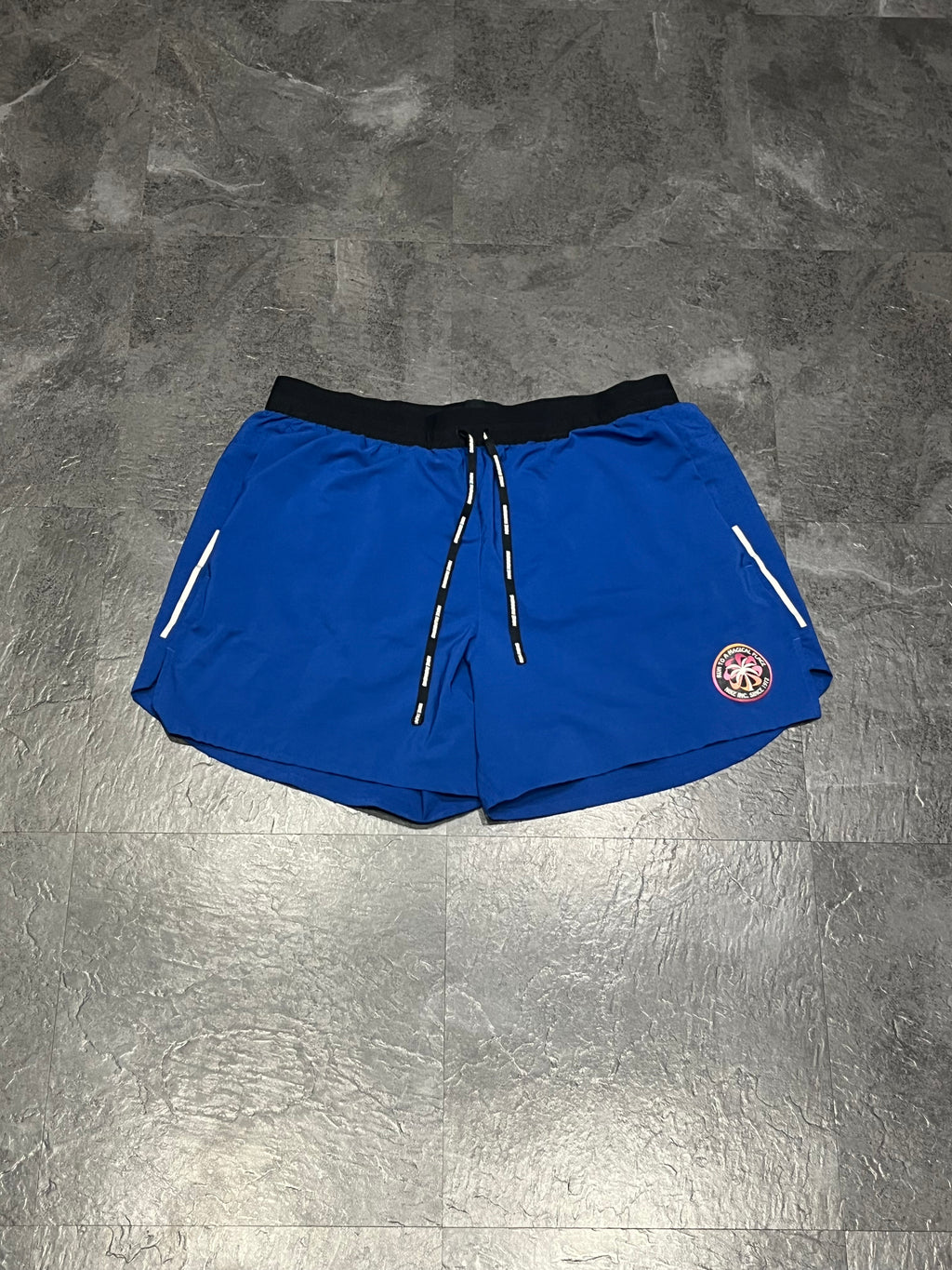 Blue/Black Nike 2019 Special Edition Dri Fit Flex Stride Shorts