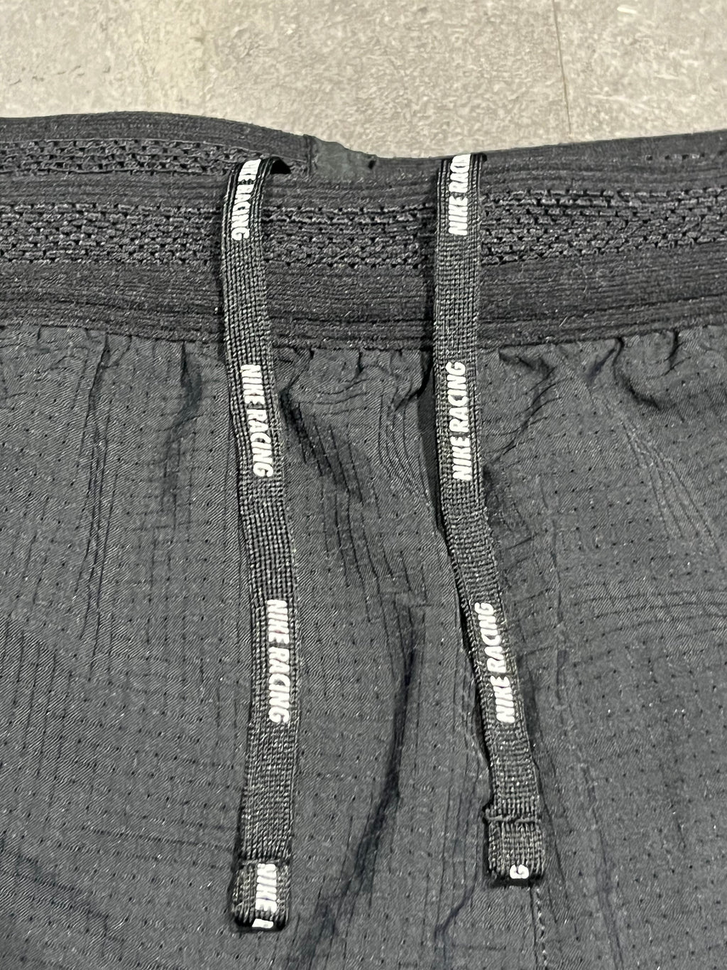 Black Nike Men’s Dri Fit ADV AeroSwift 4” Racing Split Shorts