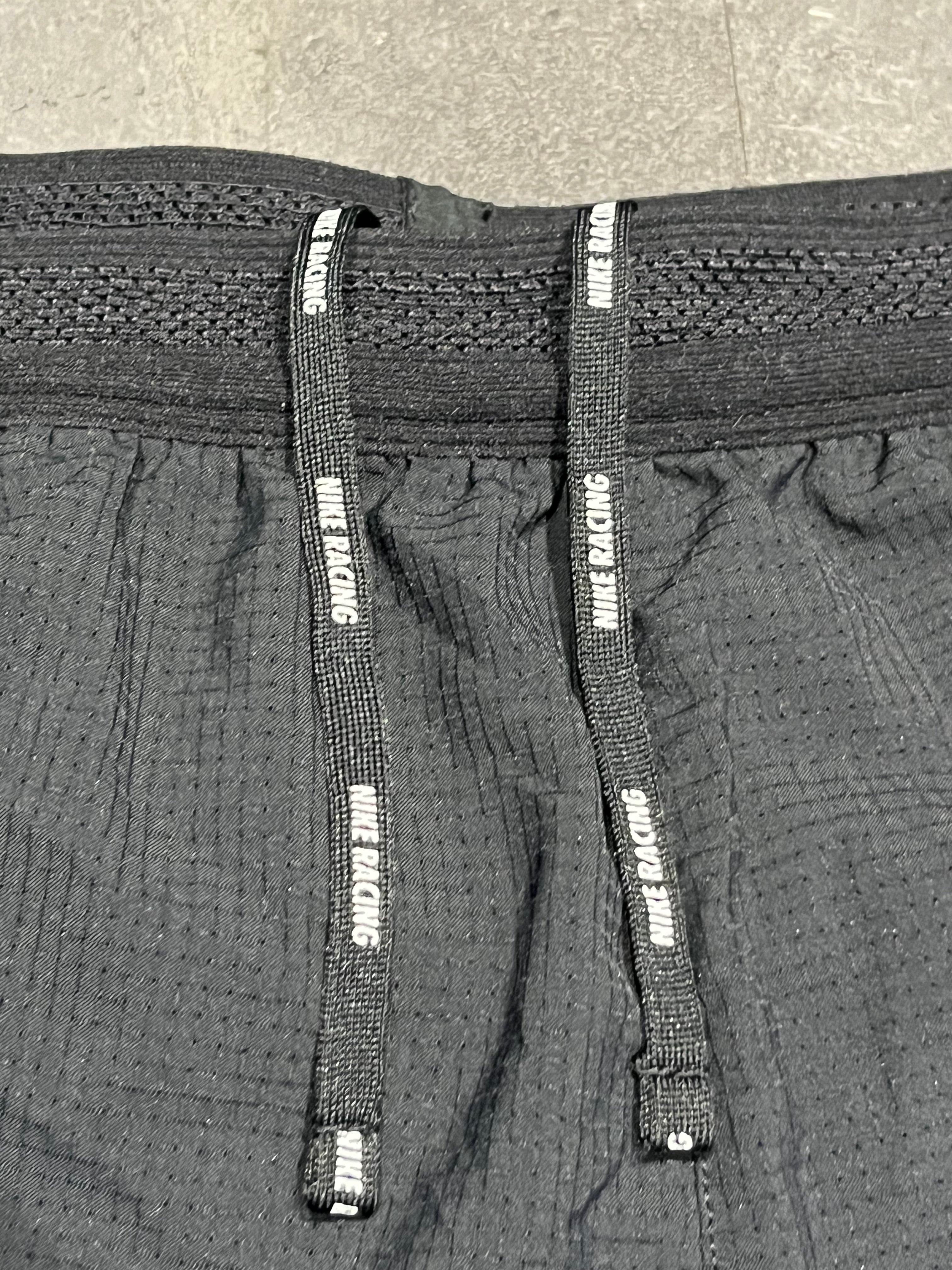 Black Nike Men’s Dri Fit ADV AeroSwift 4” Racing Split Shorts