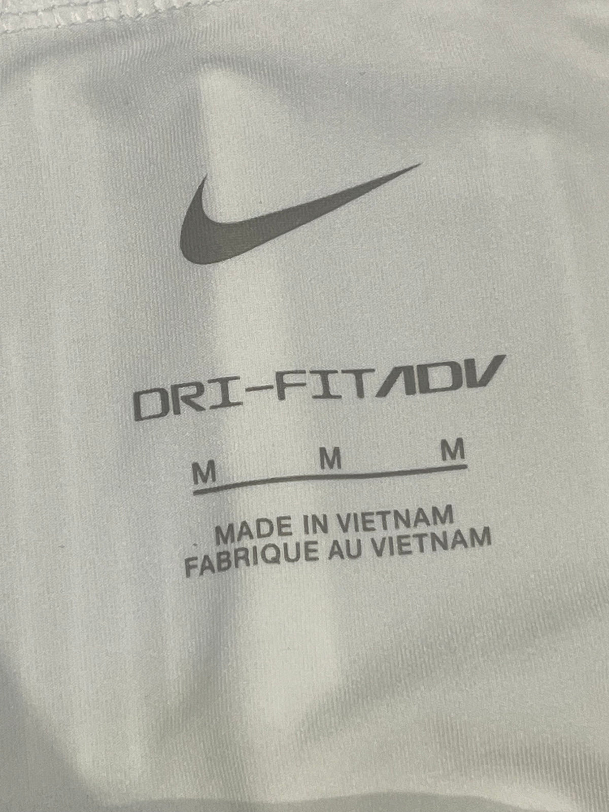 White Nike Women’s Dri Fit ADV 3” Racing Split Shorts