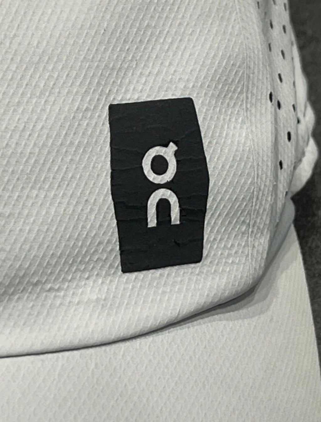Light Grey On Running Lightweight Running Cap