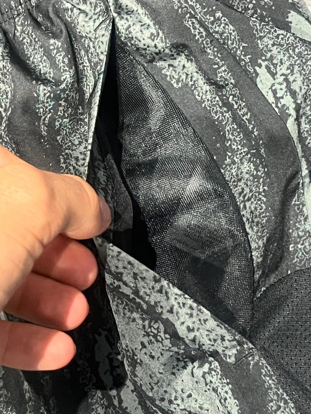 Black & Grey Nike Men’s Dri Fit Wild Run Challenger 7” Shorts