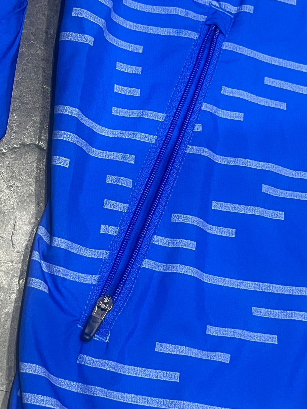 Blue & Black Nike Men’s Dri Fit Running Division Flash Jacket