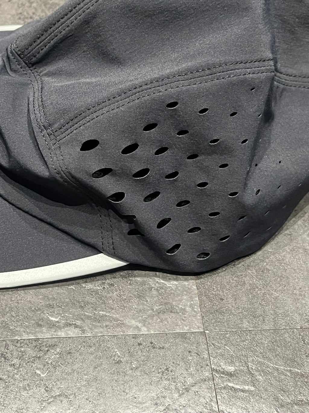Performance Black Asics Lightweight Running Cap - Unisex