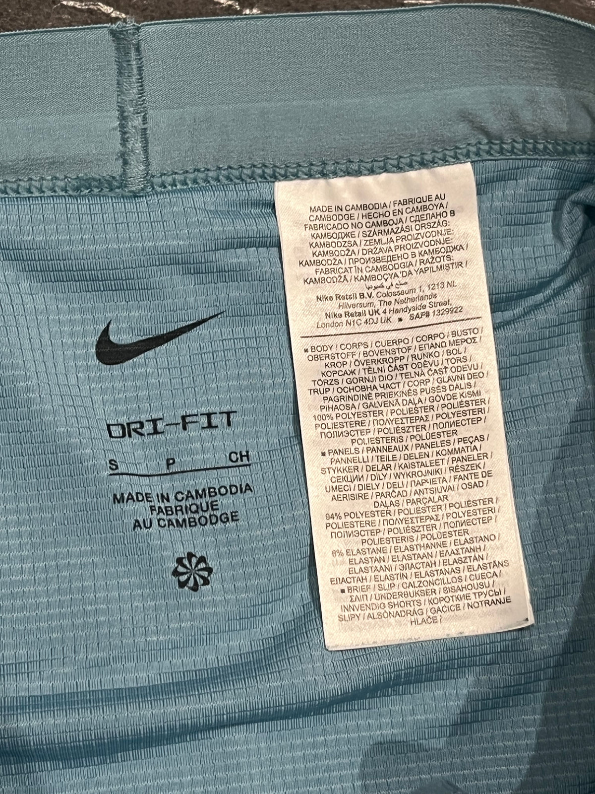 Light Blue Nike Men’s Dri Fit Flex Stride Brief Lined 5” Running Shorts