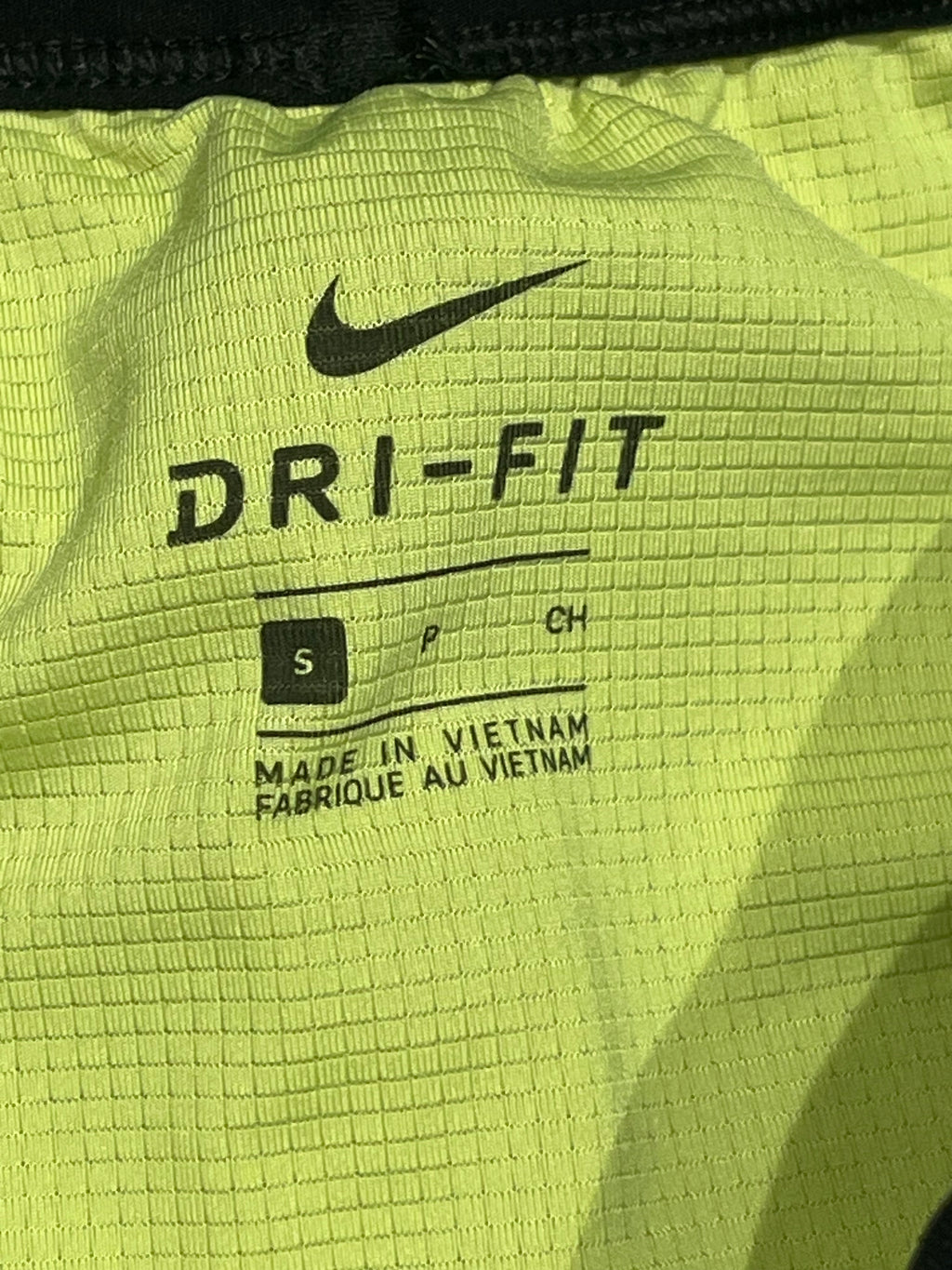 Beige & Light Lemon Nike Men” Dri Fit Trail 5” Brief Lined Running Shorts