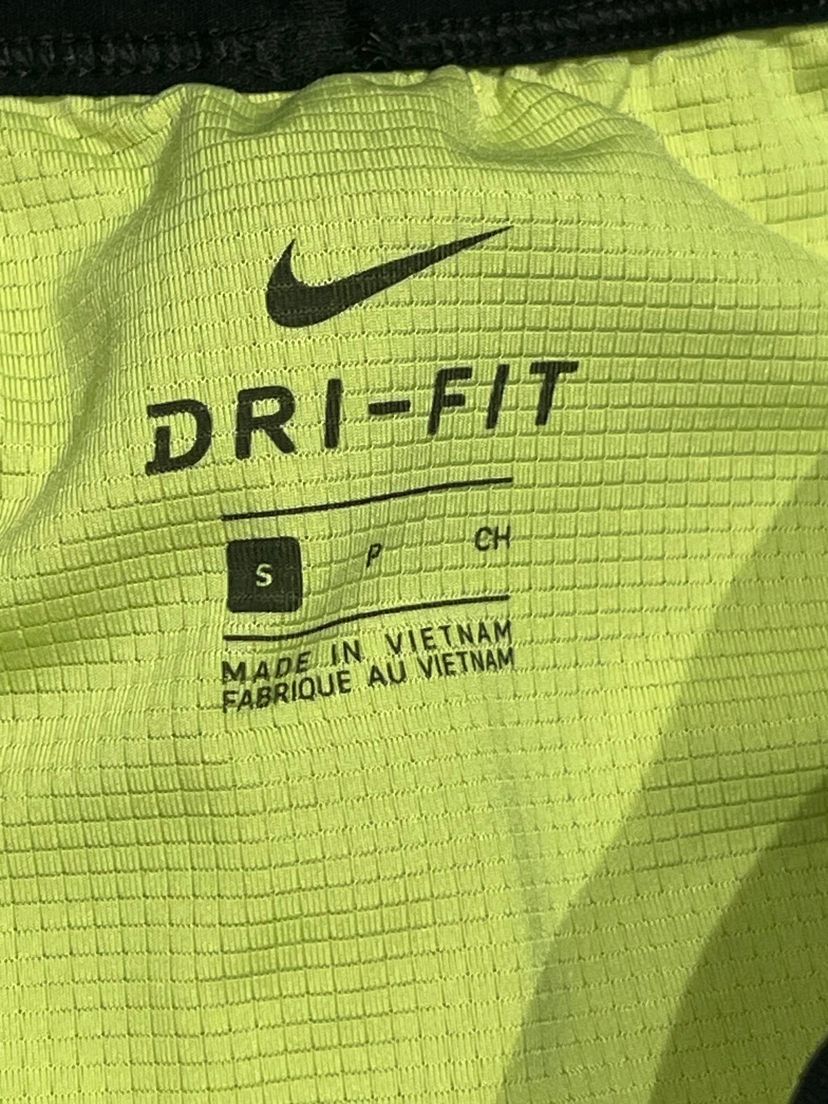 Beige & Light Lemon Nike Men” Dri Fit Trail 5” Brief Lined Running Shorts