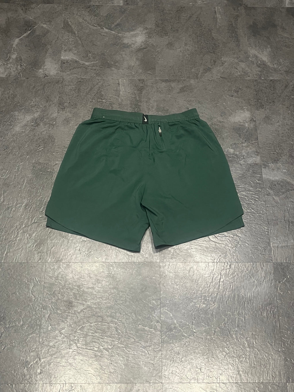 Green Nike Men’s Dri Fit Flex Stride 7” Brief Lined Running Shorts