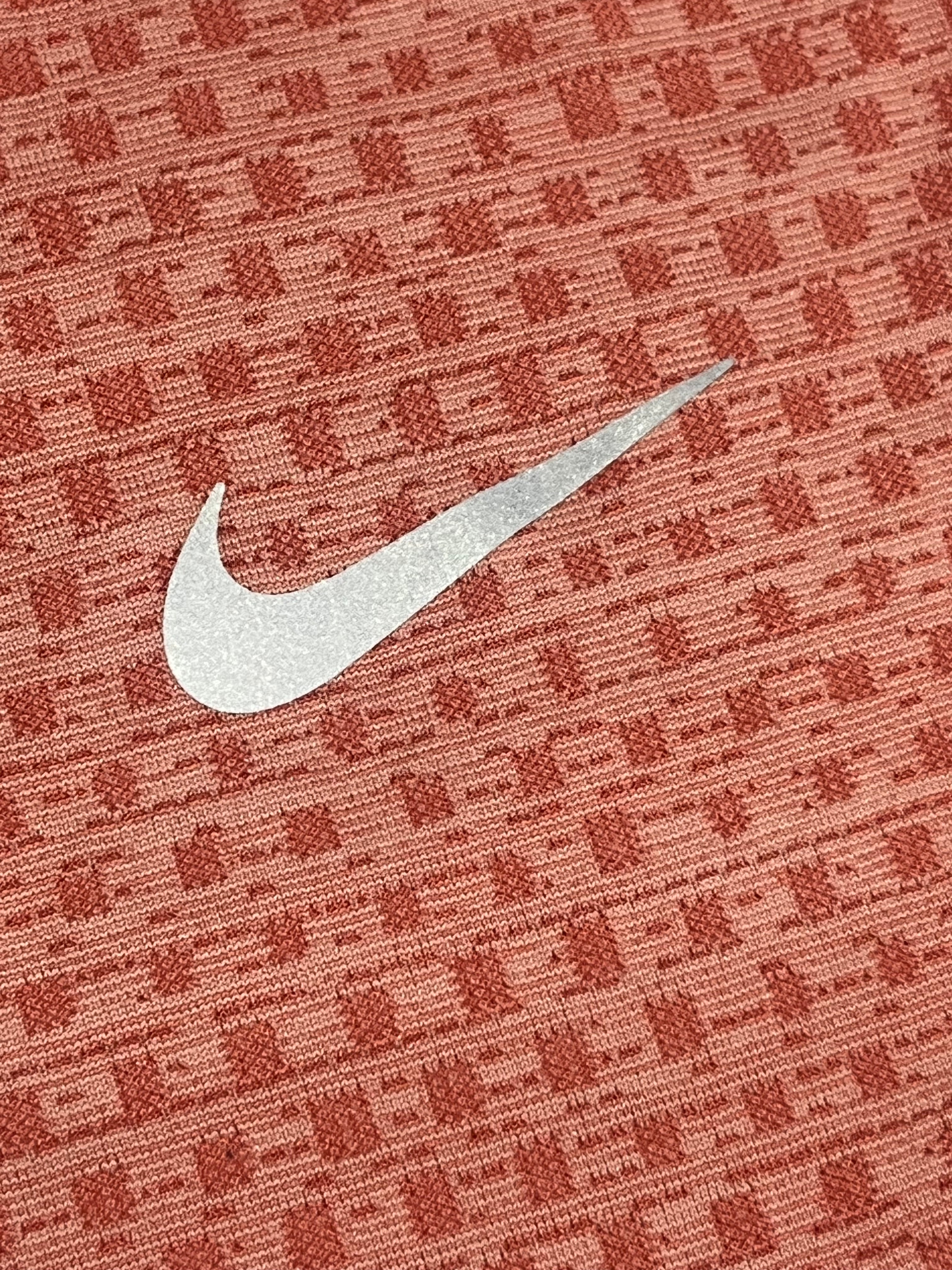 Peach Nike Dri Fit ADV Running T Shirt