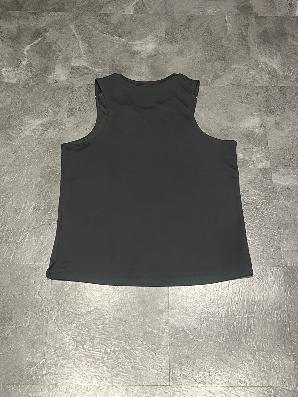 Black Nike Mens Dri Fit Miler Running Singlet