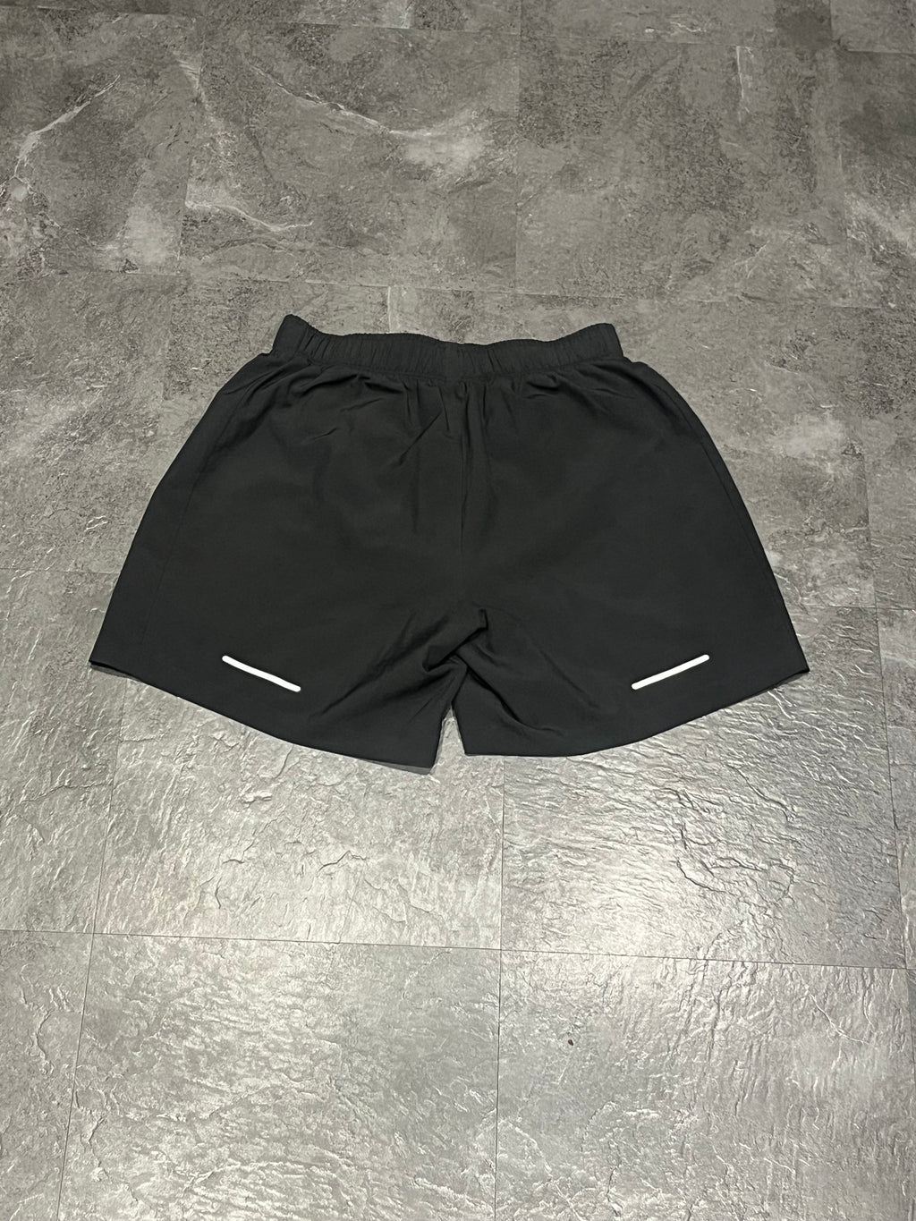 Black/Grey Asics Icon Men’s 5” Brief Lined Running Shorts
