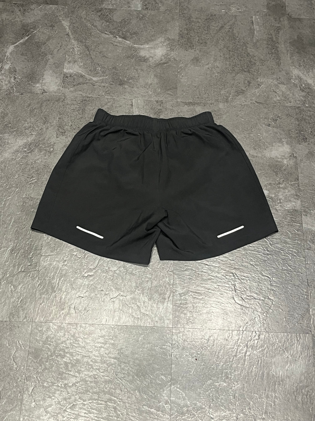 Black/Grey Asics Icon Men’s 5” Brief Lined Running Shorts