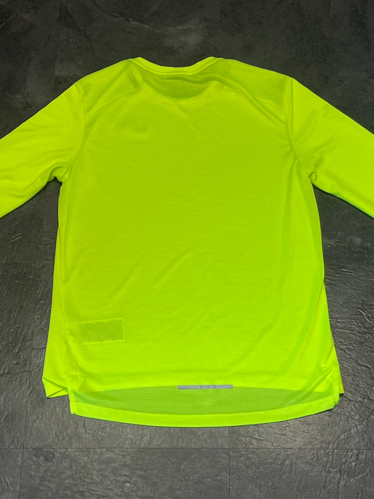 Neon Nike Men’s Dri Fit Miler Long Sleeve Running Top