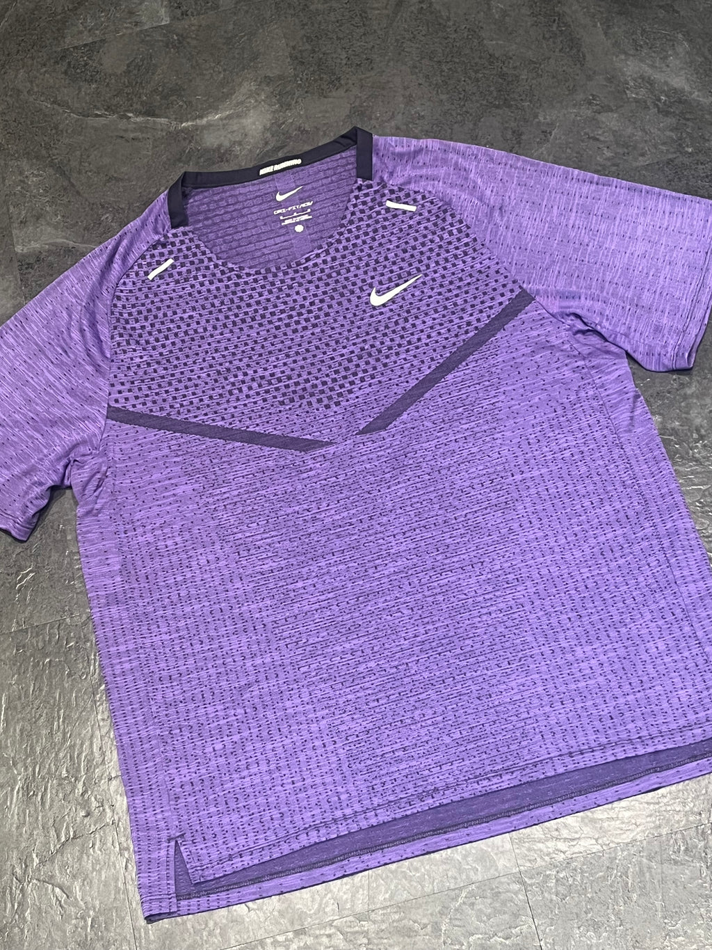 Purple Nike Men’s Dri Fit ADV Running T Shirt
