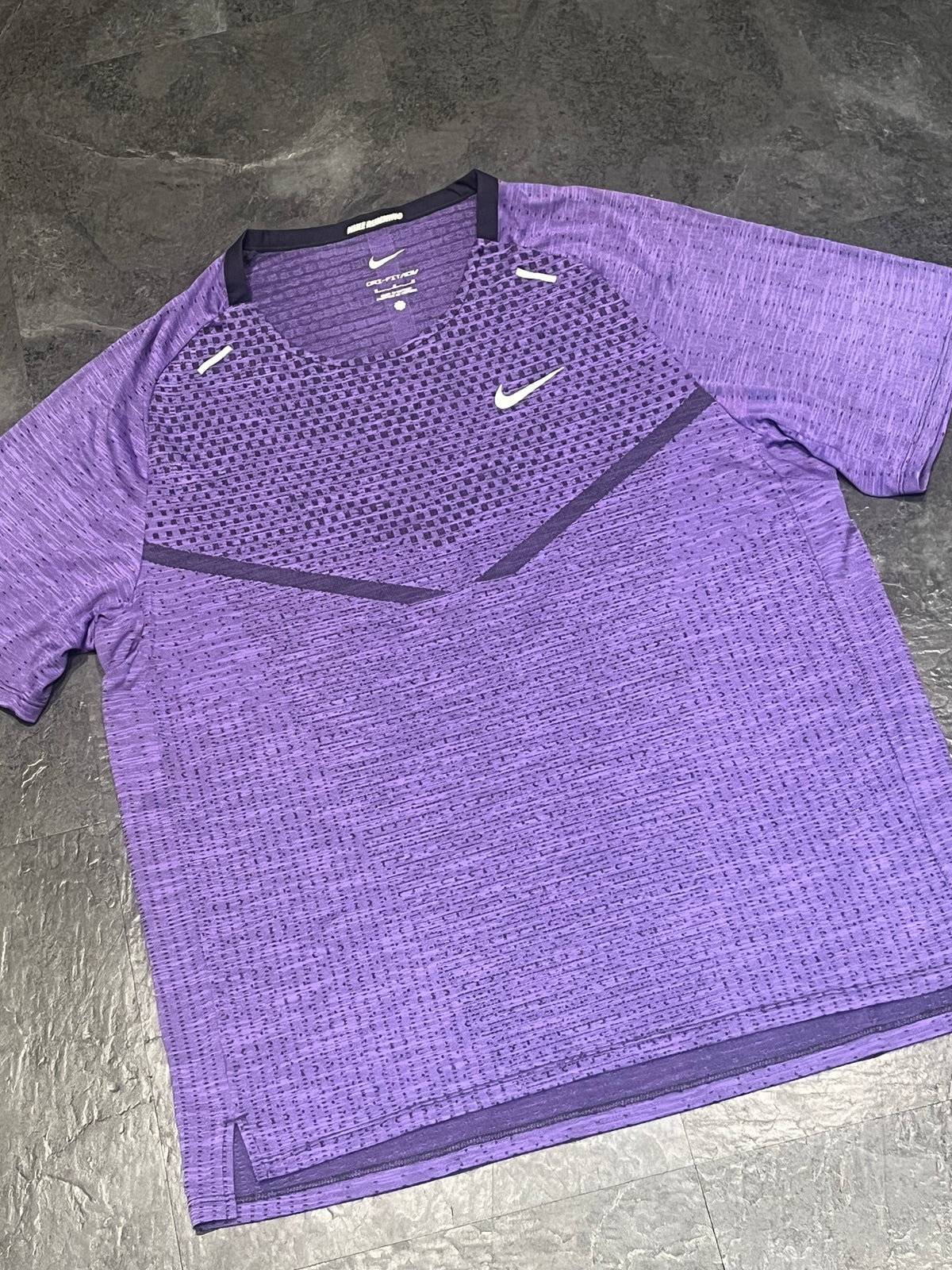 Purple Nike Men’s Dri Fit ADV Running T Shirt