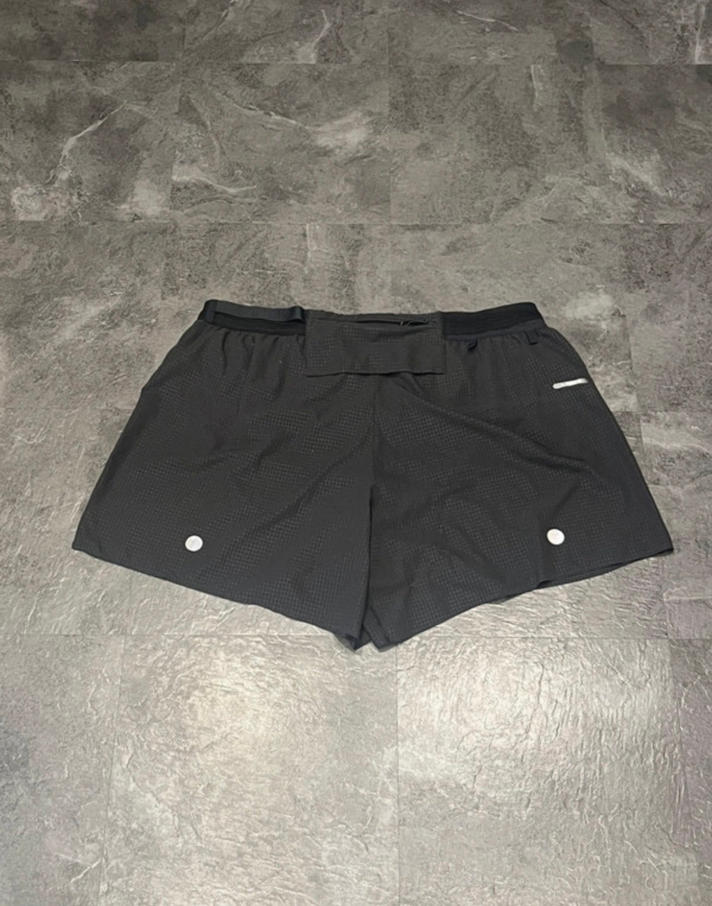 Black Asics Men’s Metarun Actibreeze 5” Running Shorts