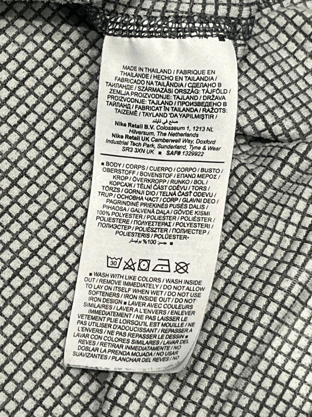 Grey Nike Men’s Dri Fit Pacer 1/4 Zip Top