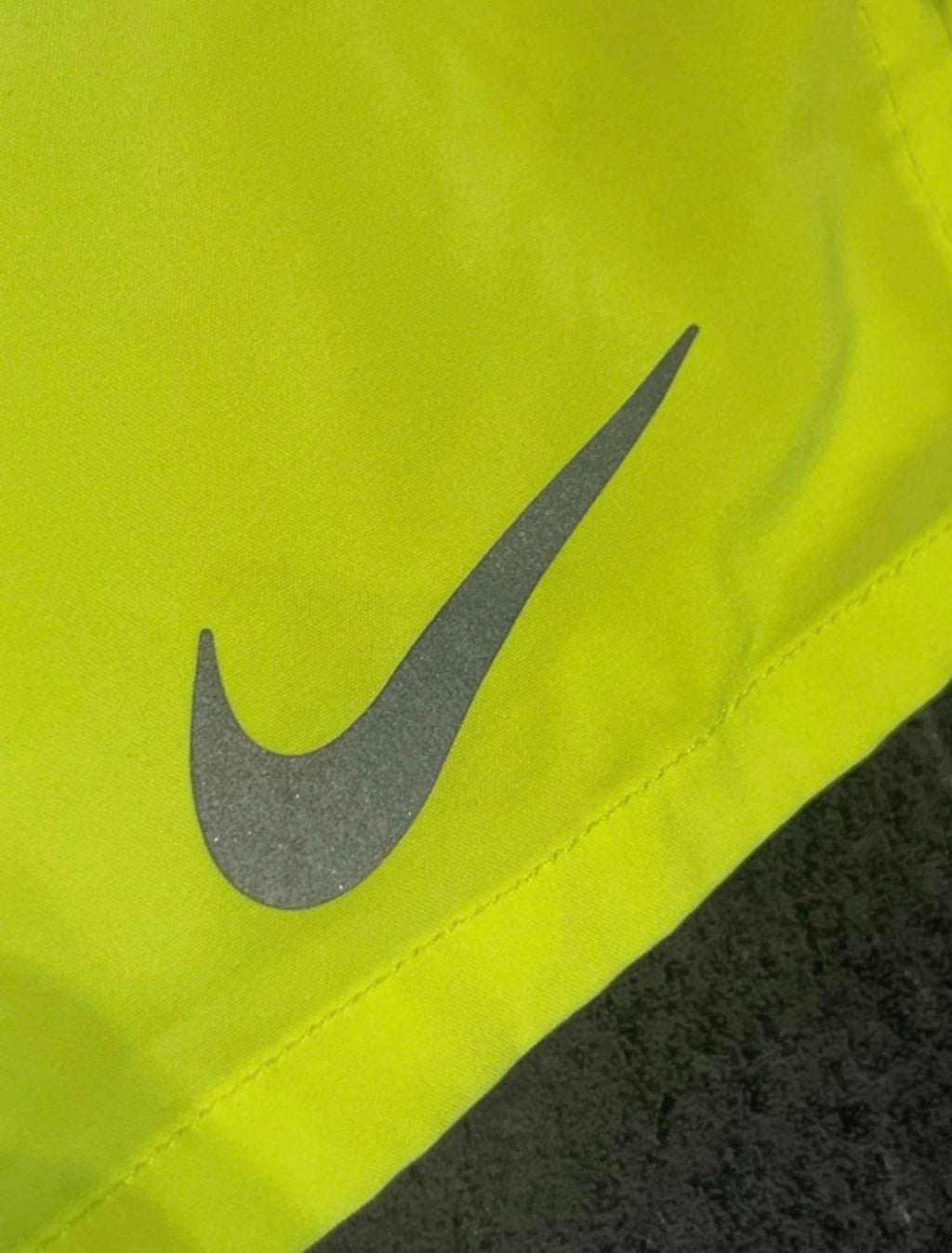 Neon Yellow Nike Men’s Dri Fit Flex Stride Running Shorts