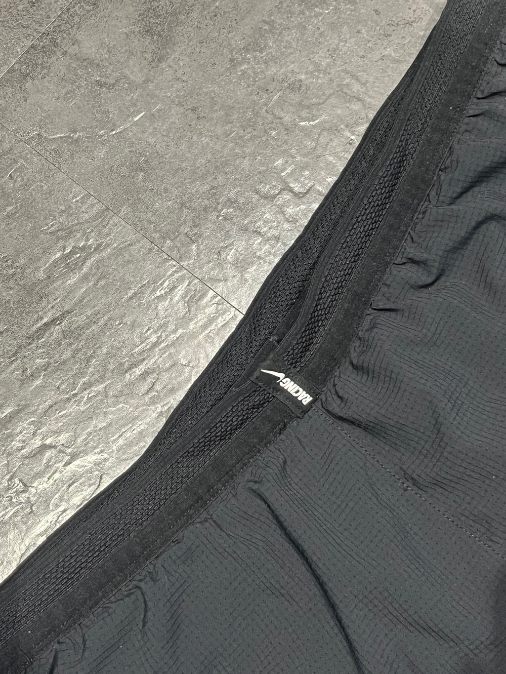 Black Nike Men’s Dri Fit ADV Aeroswift 2” Racing Split Shorts