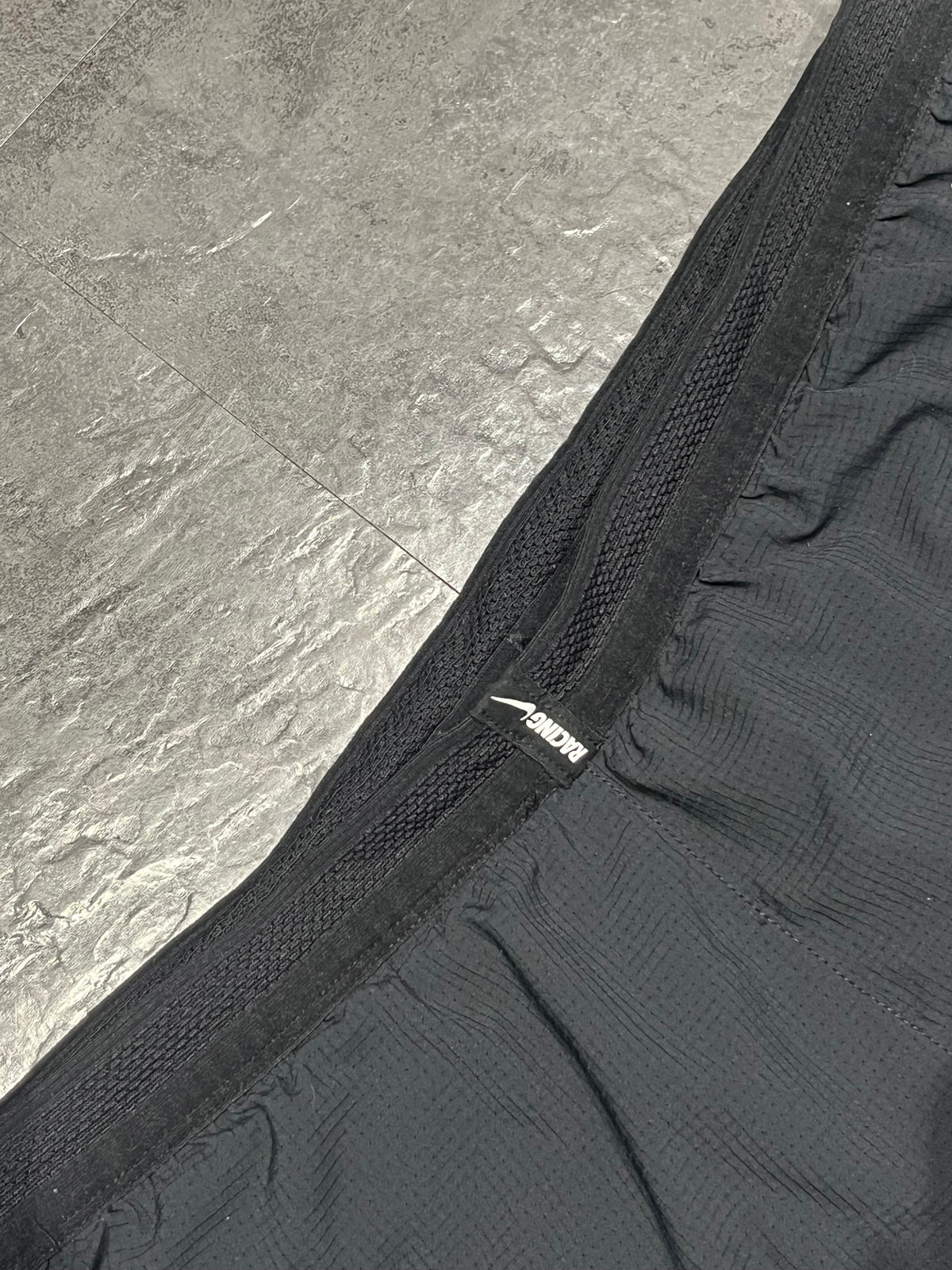 Black Nike Men’s Dri Fit ADV Aeroswift 2” Racing Split Shorts