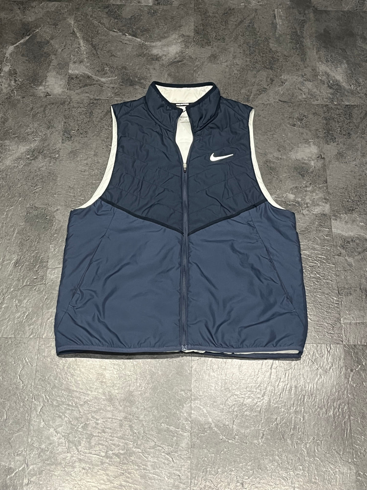 Blue Nike Therma Fit Men’s Running Gilet
