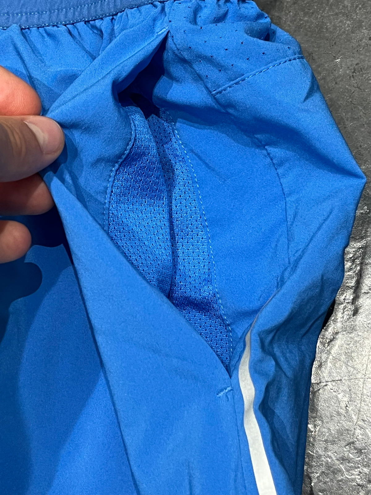 Blue Nike Men’s Dri Fit Flex Stride 5” Brief Lined Running Shorts